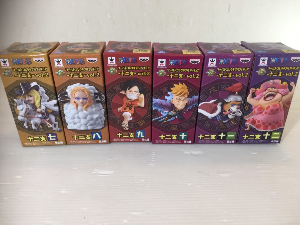 フィギュア買取】ワンピース ワールドコレクタブルフィギュア 十二支を