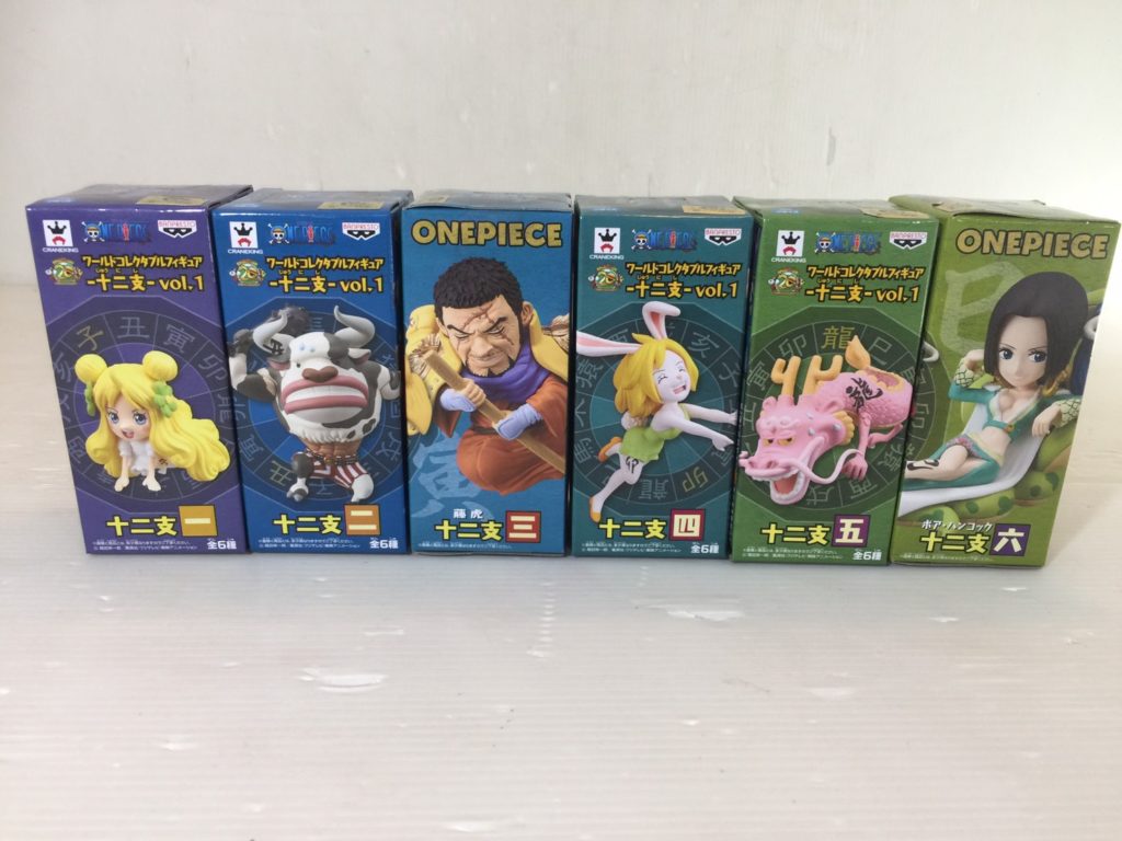 フィギュア買取】ワンピース ワールドコレクタブルフィギュア 十二支を