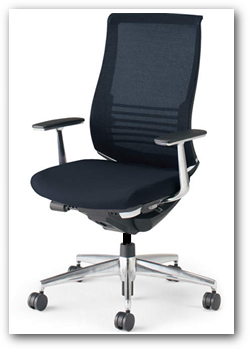 コクヨ ベゼル（Bezel）アルミポリッシュ脚 ファンクショナルタイプ CR