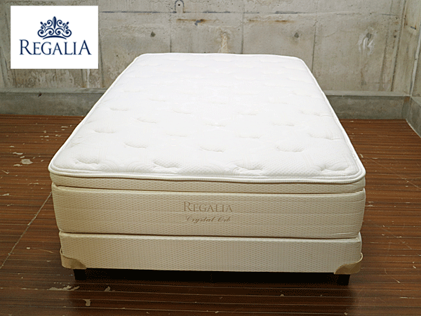 IDC大塚家具】REGALIA レガリア クリスタルオーブ セミダブルベッド