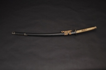 刀装 銘出羽秋田住正阿弥伝兵衛作 - 湯沢市ホームページ