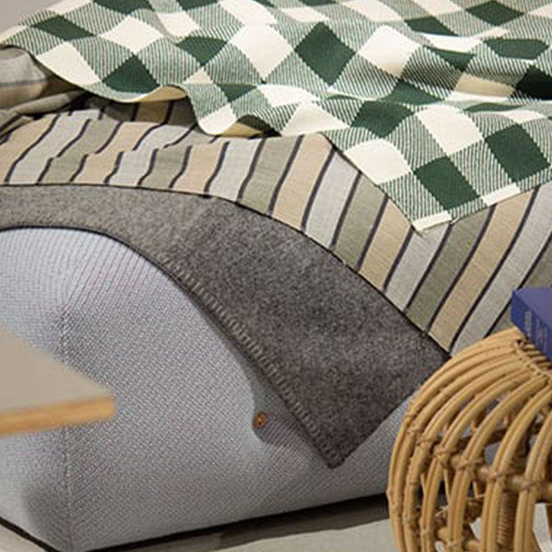 loomer / ルーマー】Weaving Art Blanketブランケット 130×85cm