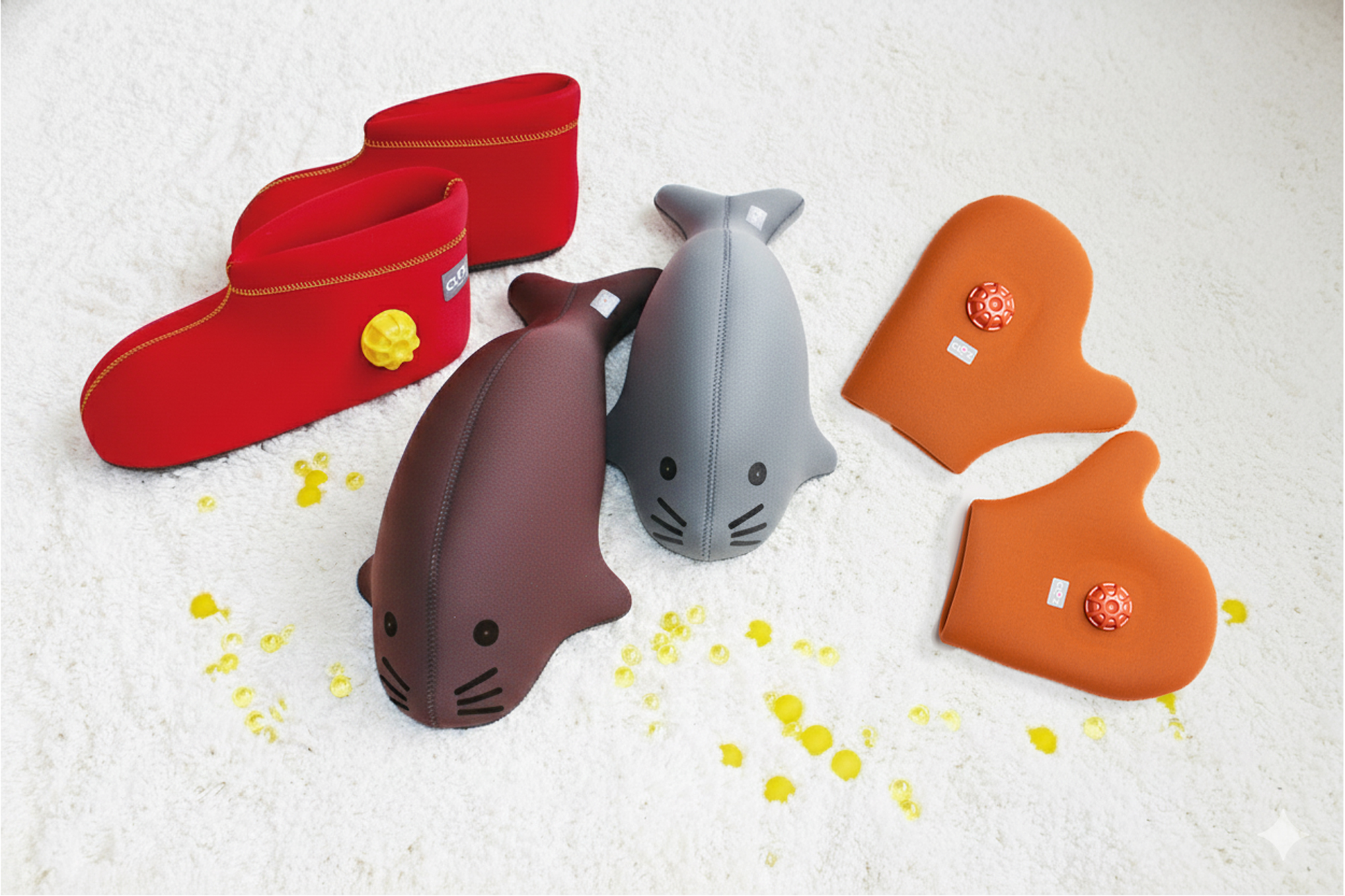 やわらか湯たんぽとウェットスーツの製造メーカー ヘルメット潜水株式会社