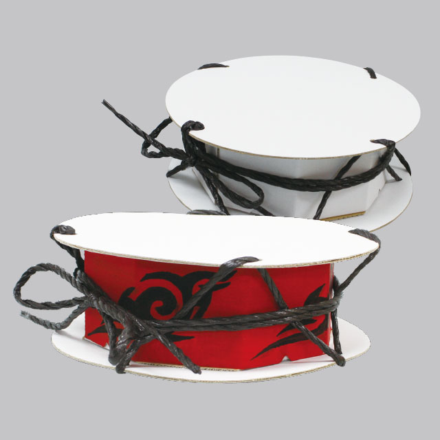 エイサー締めだいこ（楽器工作, 運動会グッズ, 500円以下の工作