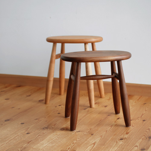 家具工房クラポ・スツール 5330 楕円のかわいいスツール