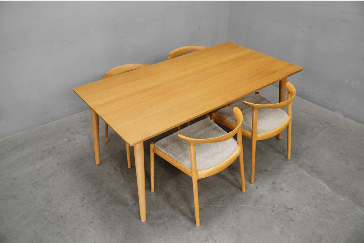 朝日木材加工 BRIDGE ダイニングセット 買取｜木の温もりを感じる人気