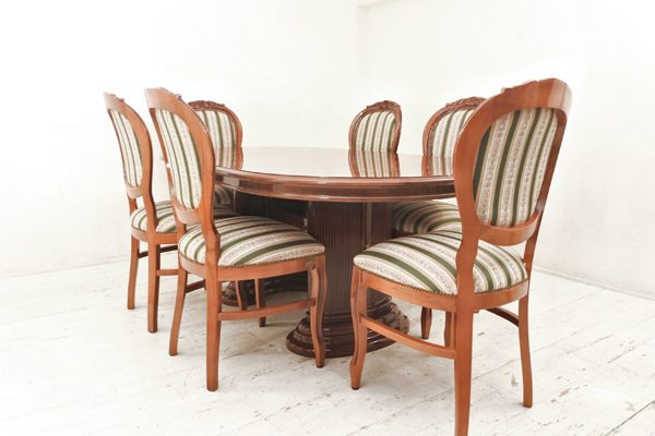 サルタレッリ「フローレンス」テーブル+チェア買取のアドア東京｜家具