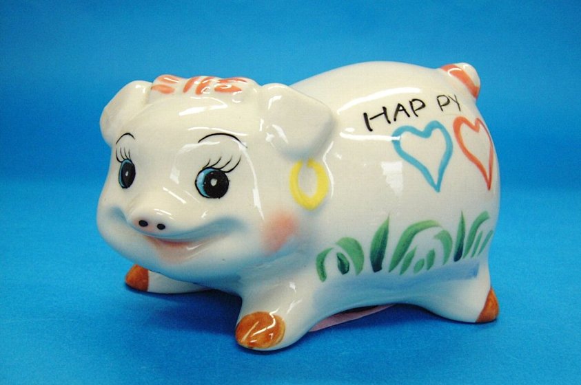 貯金箱いろいろ（ぶたの貯金箱）｜世界の貯金箱博物館｜尼崎信用金庫