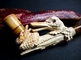 アンティークのメシャムパイプ〜白き女神