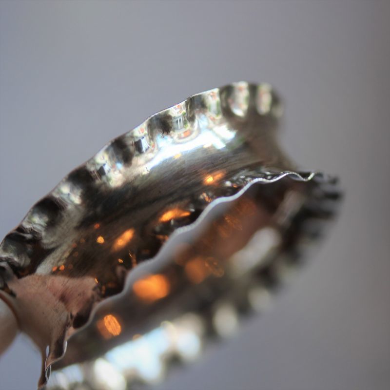 スターリングシルバー ナフキンリング2個セット - Antiques Violetta