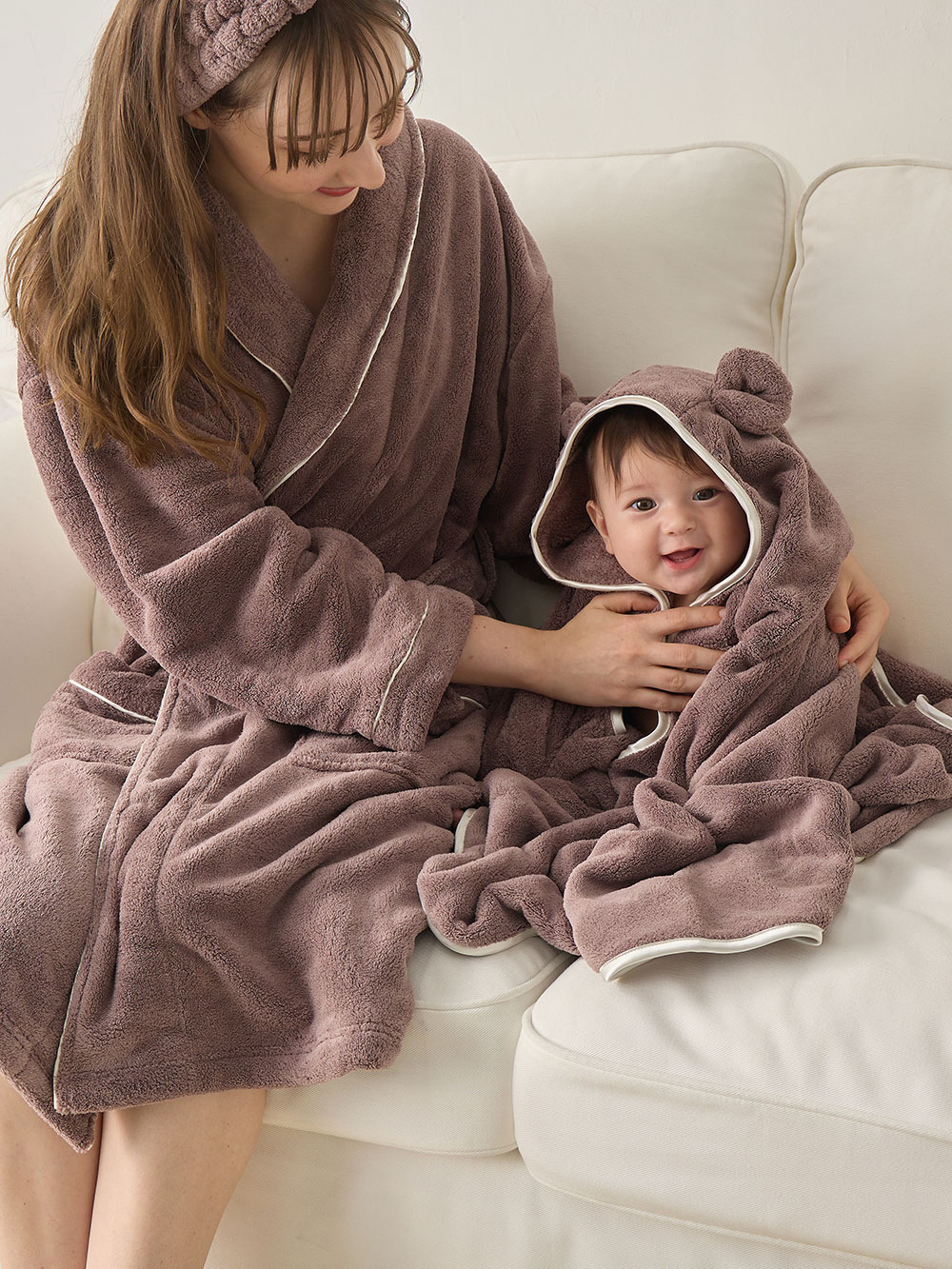 親子コーデ】バスタイム3点セット 出産祝い マタニティ・産後