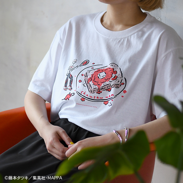 チェンソーマン｜鬼頭祈コラボ ビッグTシャツ（デンジ）