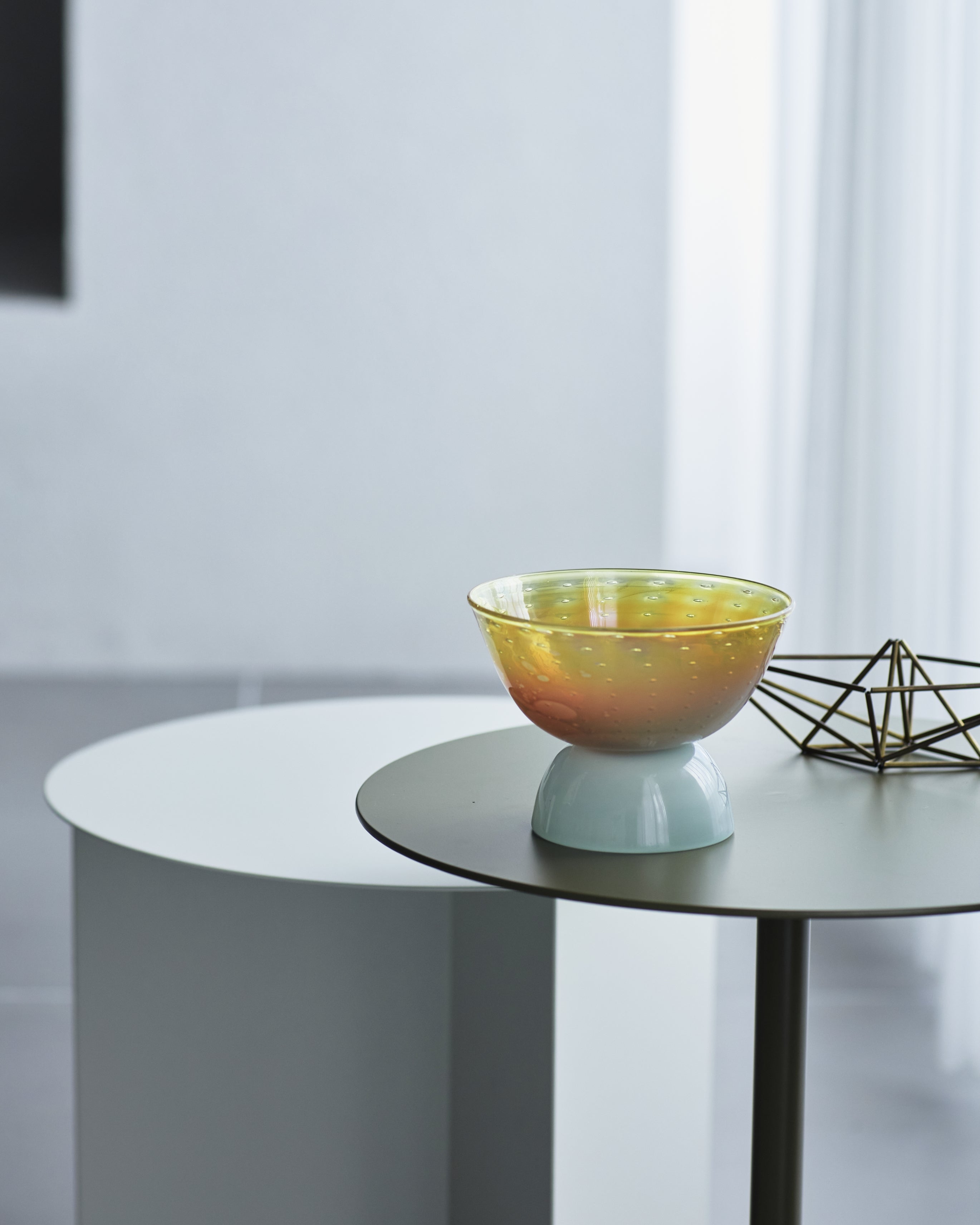 UTSUROI / glass bowl｜吹きガラス作家・野尻恵美とつくる“時間の