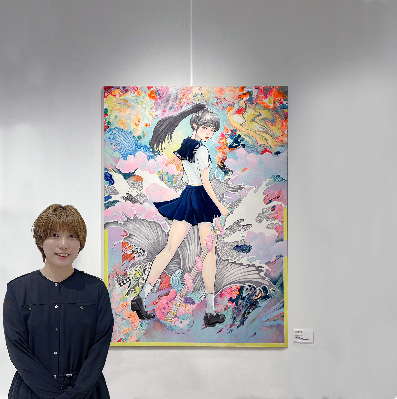 ACRYLIC / アクリル絵の具｜【個展終了】『VENUS EYE』 MARINA SOLO