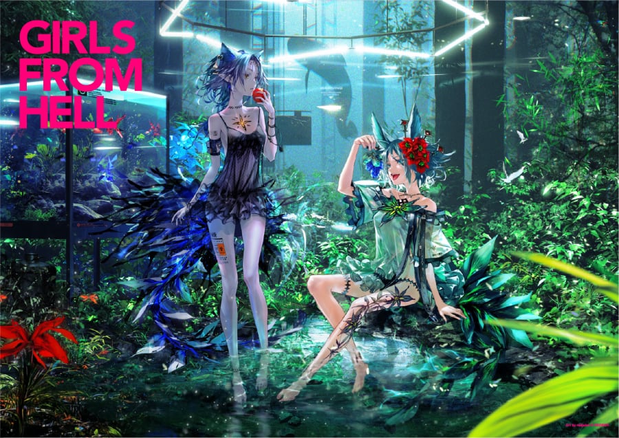 redjuice個展『GIRLS FROM HELL』@ACG_Labo