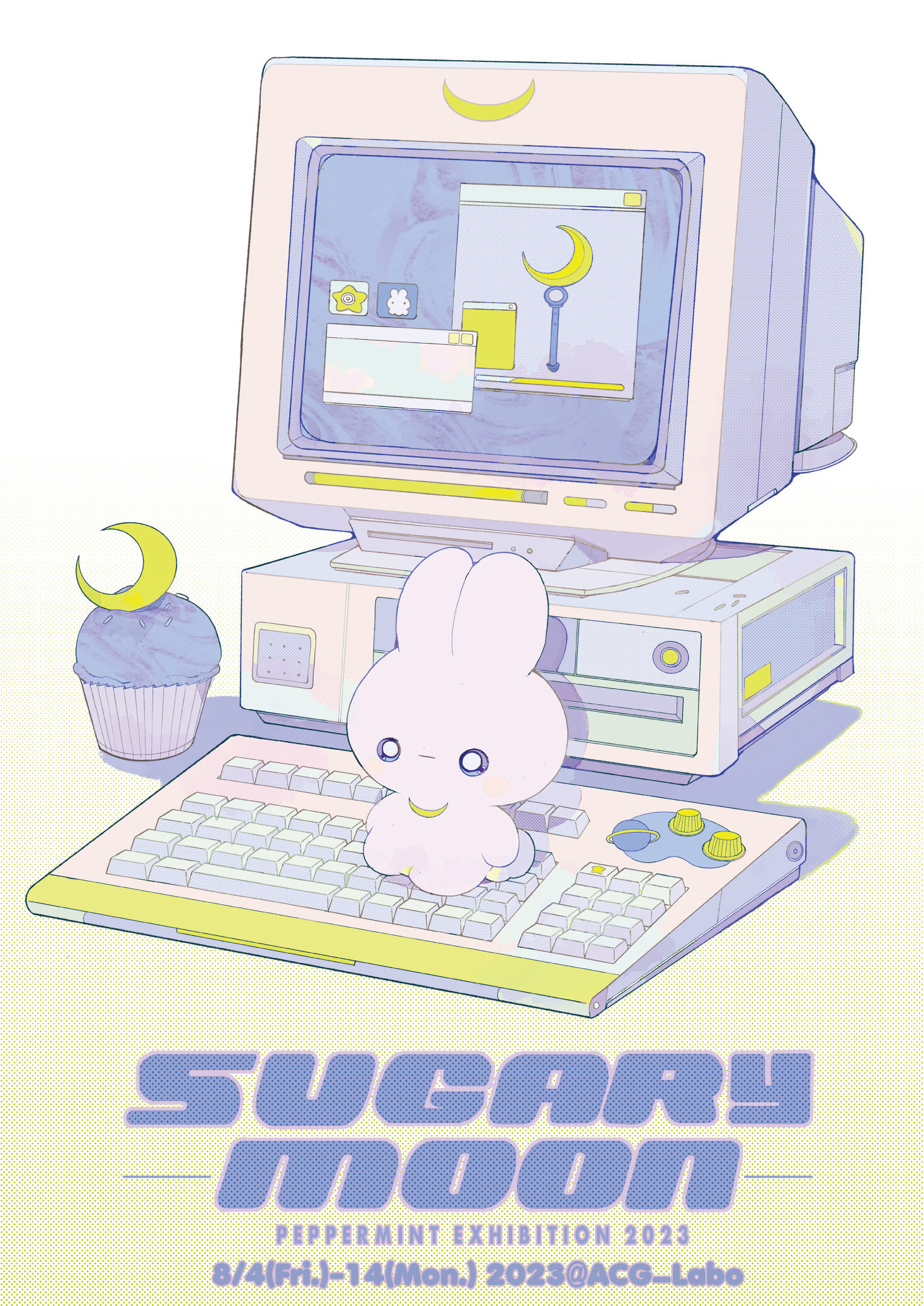 ペパーミント個展『SUGARY-MOON-』@ACG_Labo
