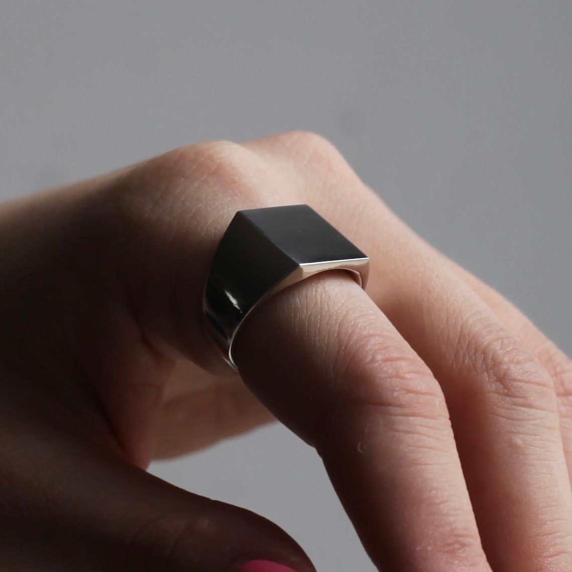 Garden of Eden - 【残り一点】Square Ring Small(SILVER) | ACRMTSM