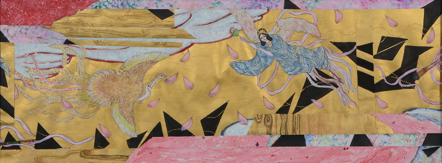 極楽浄土Ⅰ | 画家「翁長結生乃」公式サイト 株式会社Ace101