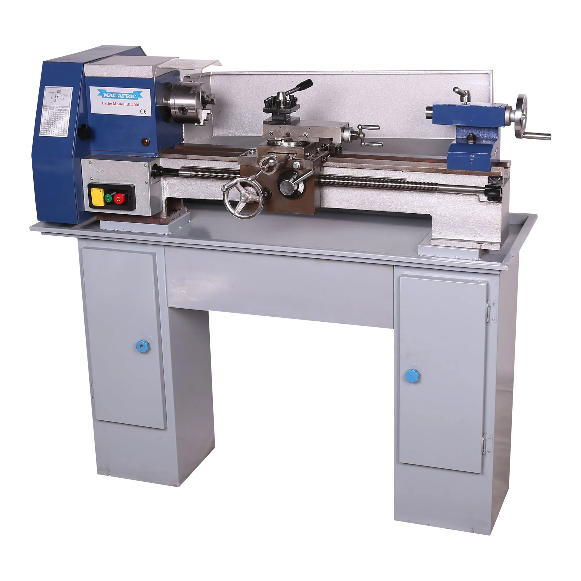 MAC AFRIC 520 MM Belt Driven Screw cutting Bench Lathe (Excluding