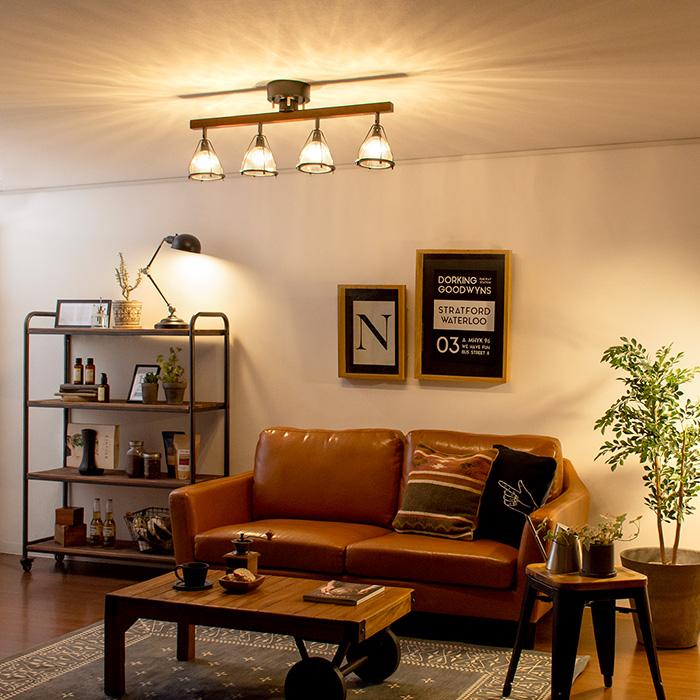 4灯シーリングライト JUKE〔ジューク〕 | 家具・インテリア通販 【公式