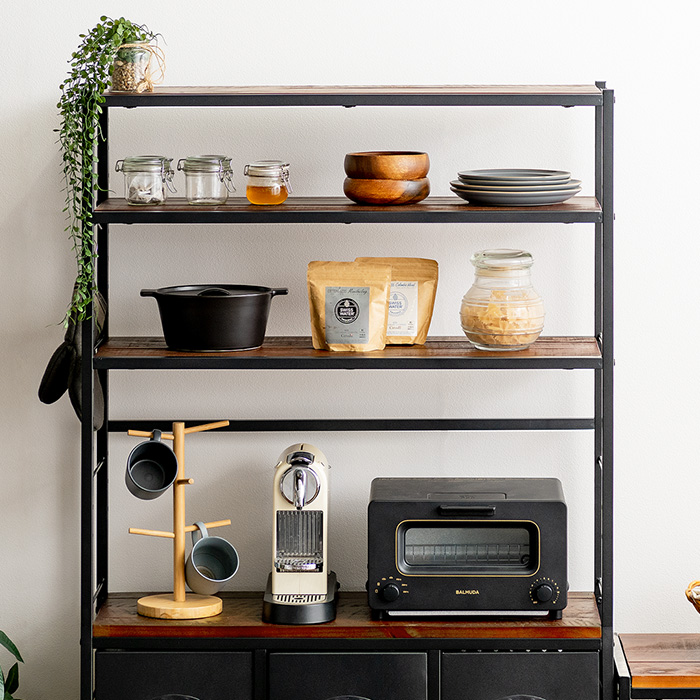 ヴィンテージウッドアイアンチェストラック BILLS(ビルズ) | 家具