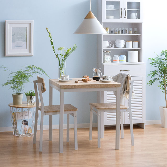 2人用 ヴィンテージ風ダイニング3点セット FORK(フォーク) | 家具