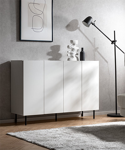 デザイン性が高くて人気のキャビネット。家具・インテリア通販