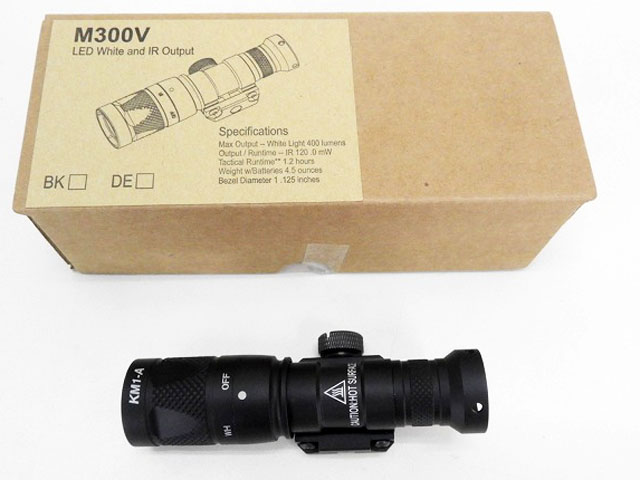 SOTAC] SUREFIREタイプ M300V LED ホワイト/IR タクティカルスカウト