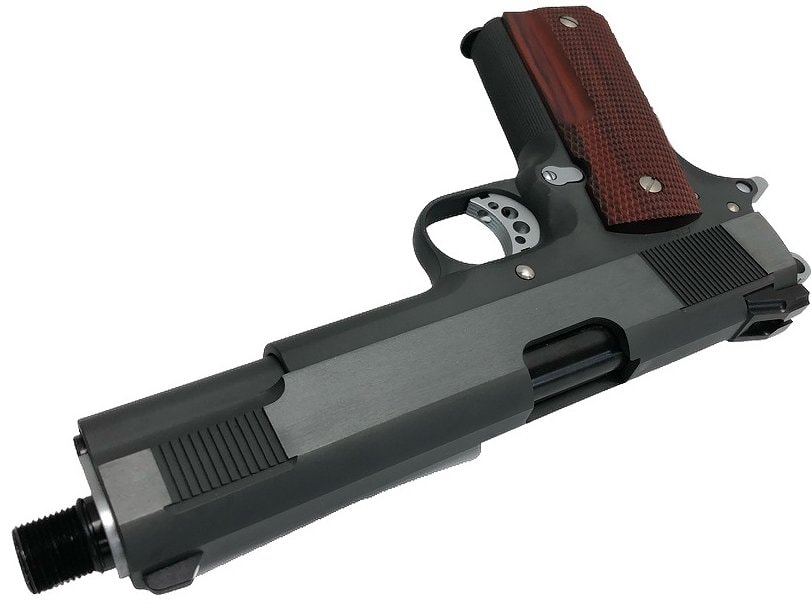 WA] コルト ガバメントスネークマッチ デルタバージョン/ウッド