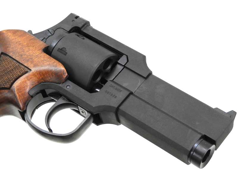 マルシン] マテバ 4インチ Xカート式 ガスリボルバー 木製グリップ