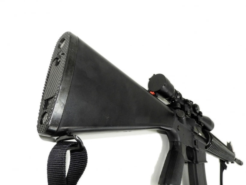 NB] ナイツ SR-16 M4カービン スコープカスタム ガンケース付