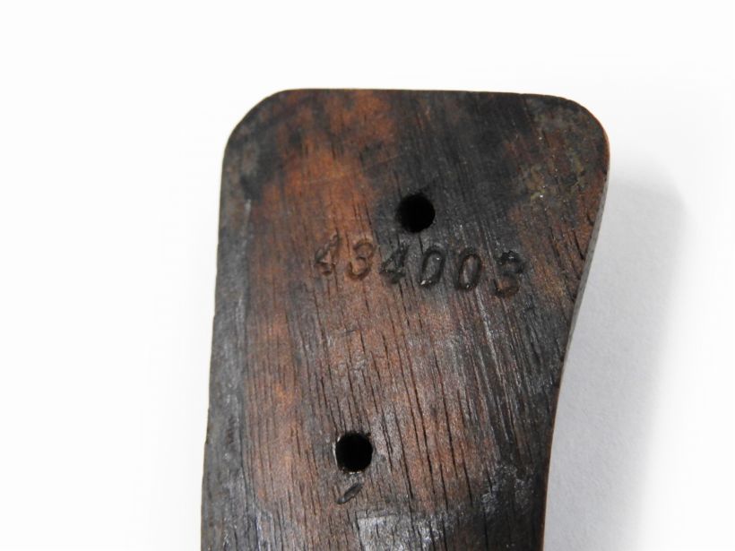 S&W] 実物 Jフレーム用 木製グリップ サービスサイズ スクエアバット