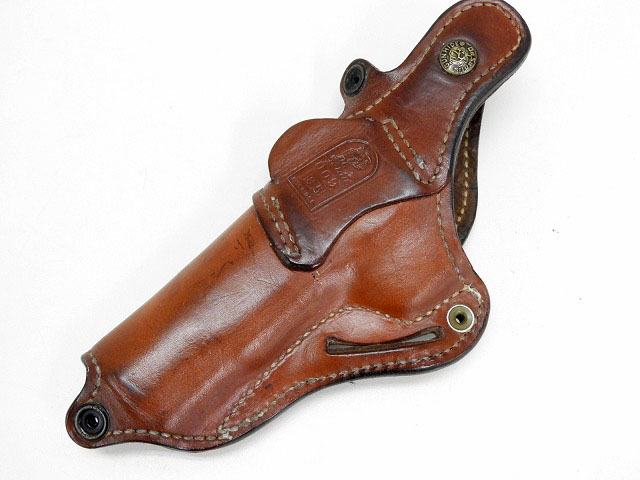 デサンテス] 革製ホルスター コルト 45オート/ガバメント用 茶色 (中古