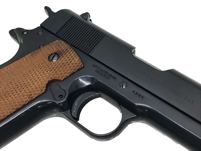 マルシン] コルト ガバメント プレ70刻印 ガスオペレーション ライブ