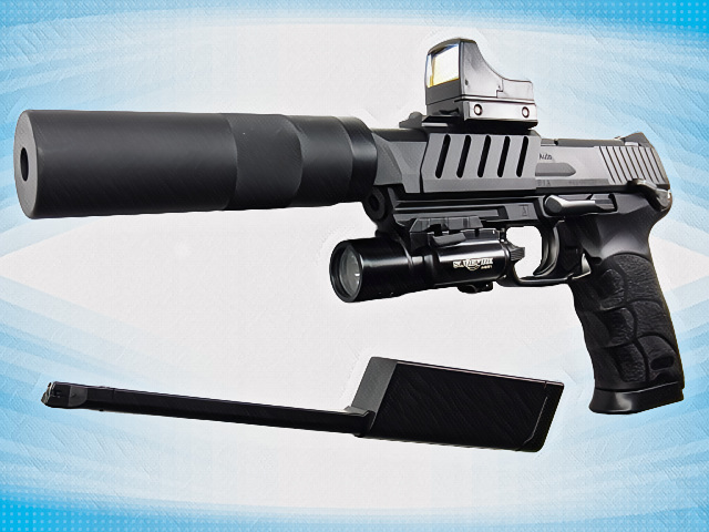 実射レビュー】東京マルイ HK45 — セミフル切り替え式電動ハンドガンの