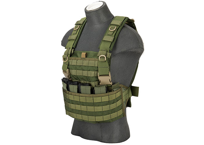 Flyye Industries 1000D Cordura WSH MOLLE Chest Rig ( Option )