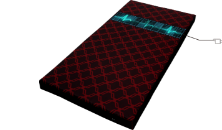 2WAYハイブリッド3層構造サポートギア［エアー］ボディピロー