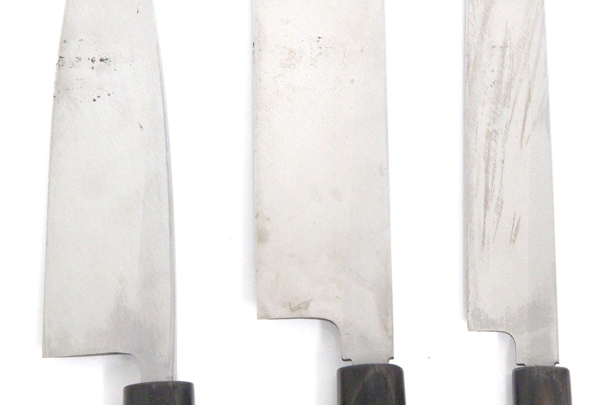 木屋 ミソノ 調理師専門学校 包丁7本セット (柳刃 出刃 薄刃 牛刀 筋引