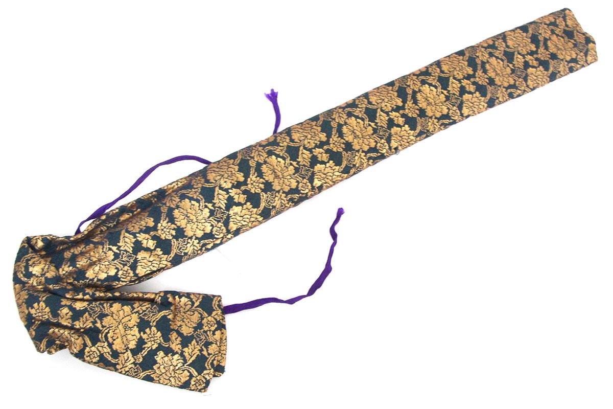 柳刃包丁 本焼 尺二 銀巻黒檀柄 黒檀鞘・袱紗・桐箱付 名入 KN02-A9210