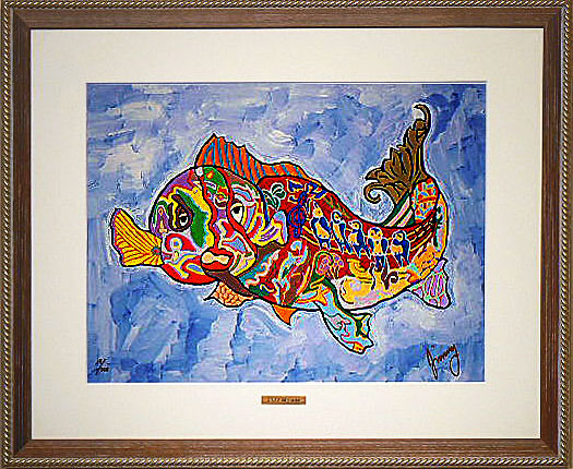 ジミー大西 ピースフィッシュ｜アートアレックスギャラリー