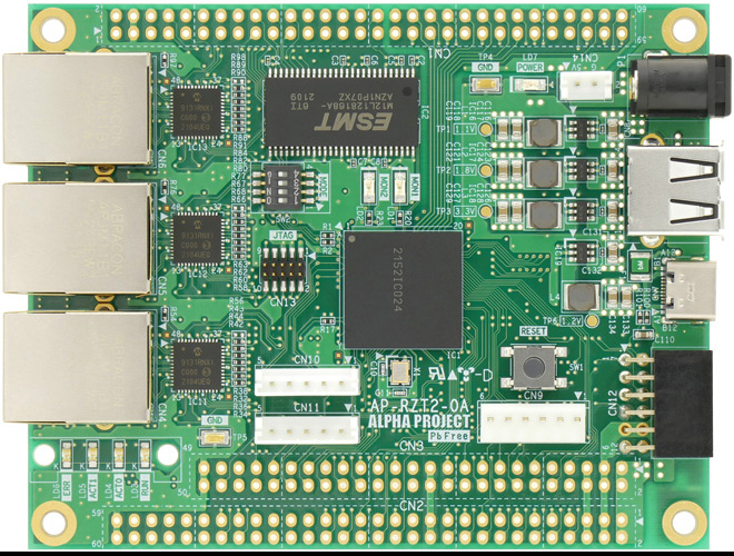 RZ/T2M搭載CPUボード AP-RZT2-0A 製品情報