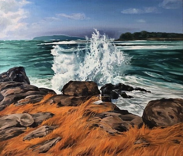 波」 by GyuzalMin｜Artmeter｜暮らしを彩るアートが、きっと見つかる