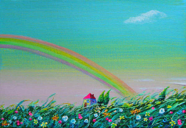 あの日みた虹」 by Miyuki｜Artmeter｜暮らしを彩るアートが、きっと