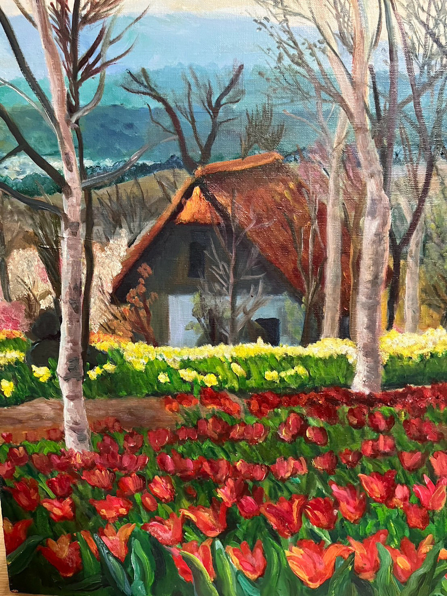 水辺の風景」 by ますみ｜Artmeter｜暮らしを彩るアートが、きっと見つかる