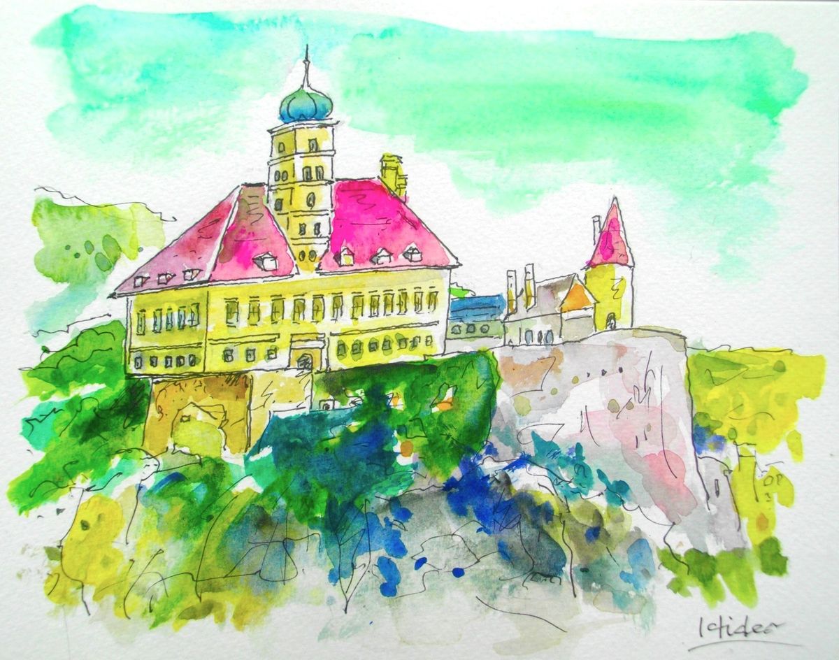 ノイシュバンシュタイン城」 by 山崎 英男｜Artmeter｜暮らしを彩る