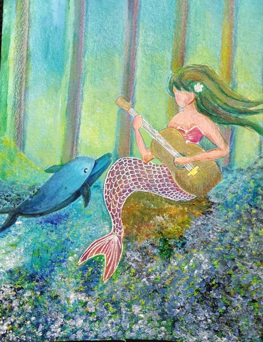 人魚」 by gennosuke｜Artmeter｜暮らしを彩るアートが、きっと見つかる