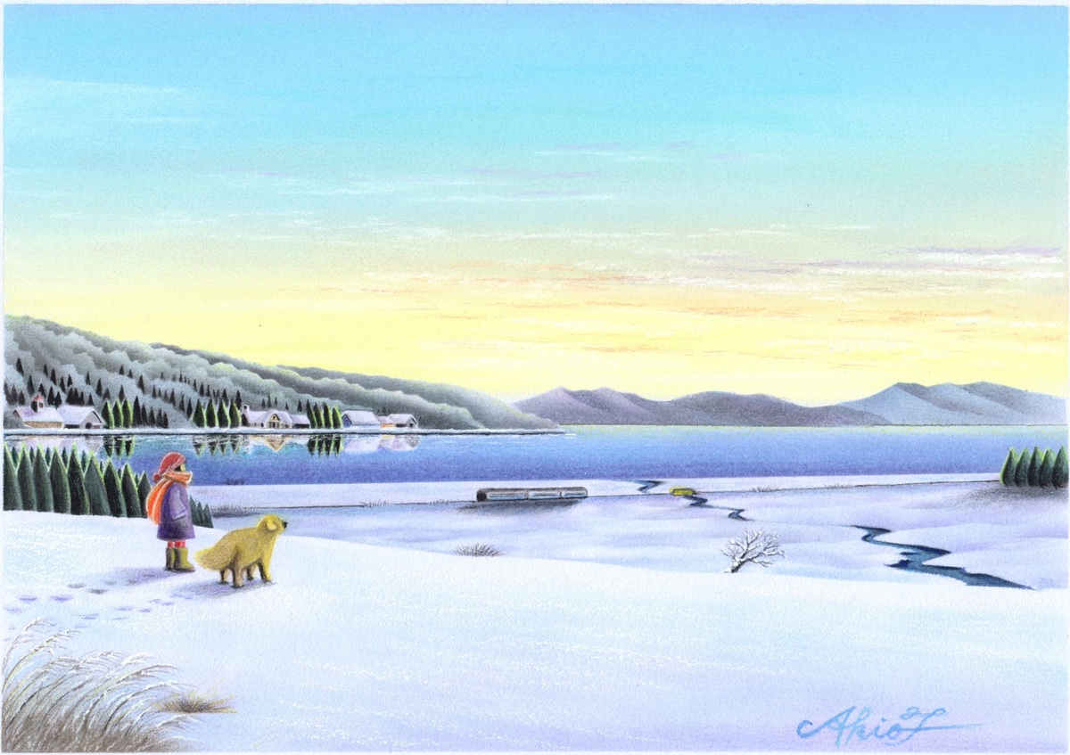 4月の風景」 by アキオ｜Artmeter｜暮らしを彩るアートが、きっと見つかる