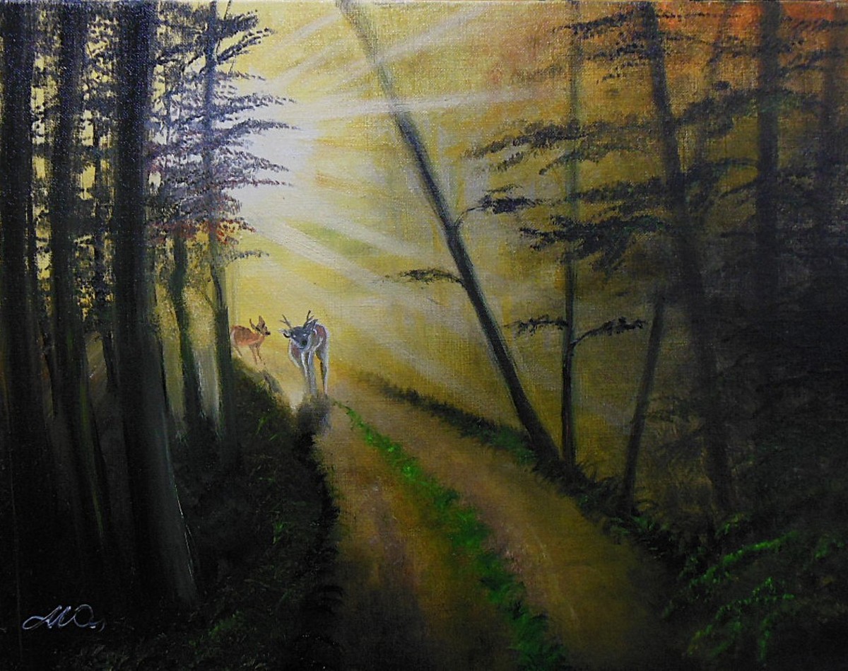 夕陽の磐梯山風景」 by 渡辺 正重｜Artmeter｜暮らしを彩るアートが