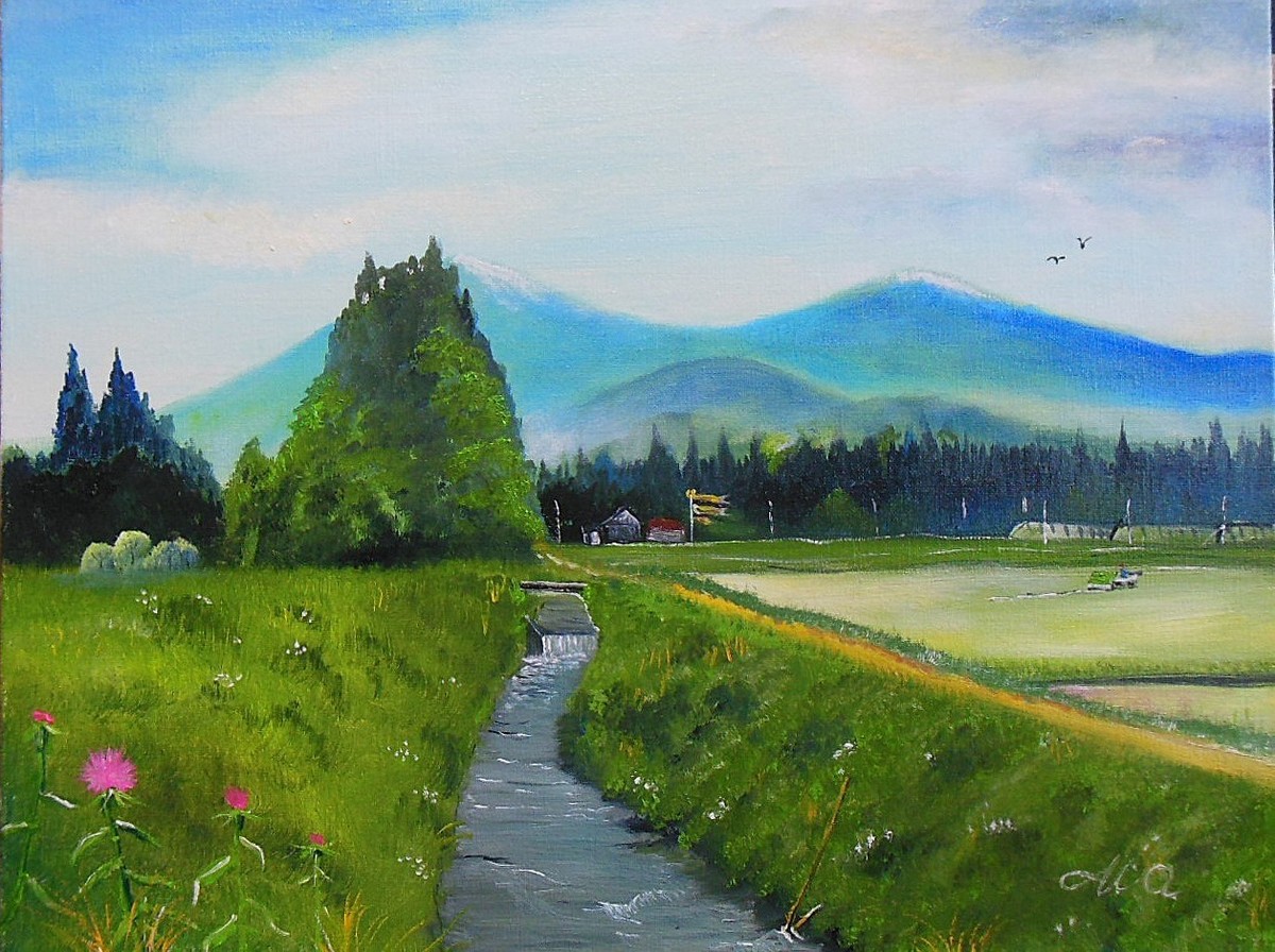 秋のD51田園を走る f-6号」 by 渡辺 正重｜Artmeter｜暮らしを彩る