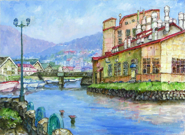 小樽北運河」 by 旅びっとん｜Artmeter｜暮らしを彩るアートが、きっと